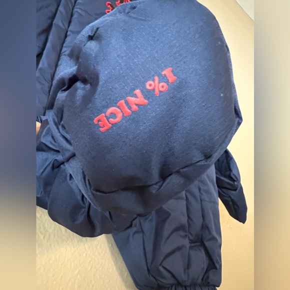 NWT Ed Hardy x Christian Audigier 3-6m Navy Snowsuit - Picture 4 of 13